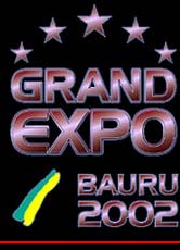 Cartaz da Grand Expo - Bauru 2002