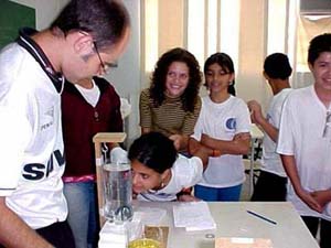 Ciência para crianças no IGCE-Rio Claro
