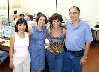 Equipe de professores da 3ª Idade do IQ-Araraquara